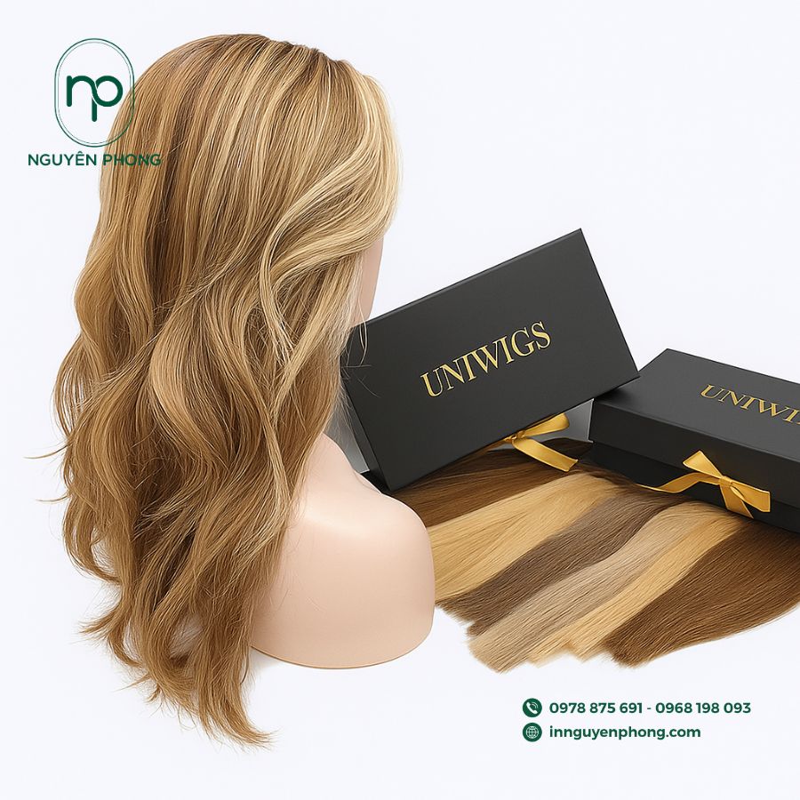 In hộp giấy đựng tóc giả giá rẻ